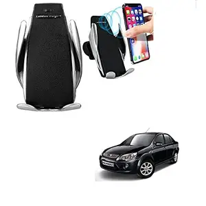 Kozdiko Car Wireless Car Charger with Infrared Sensor Smart Phone Holder Charger 10W Car Sensor Wireless for Ford Fiesta Classic