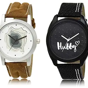 The Shopoholic Analog Silver Grey Black Dial Watch(WAT-LR-101-35-CMB)