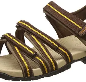 Fila Men's Gabor III BRN and Org Sandals - 8 UK/India (42 EU)(11004723)