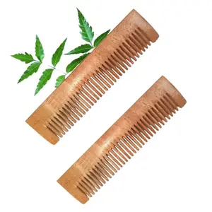 MICLAC Hair Styling Hair Growth, Hairfall, Dandruff Hair Straightening, Frizz Control Pocket Comb for unisex - 2PCS