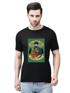 Men’s Sports T-Shirt – Breathable, Moisture-Wicking Activewear Black