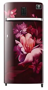 Samsung 189 L, 4 Star, Digi-Touch Cool Digital Inverter, with Display Direct-Cool Single Door Refrigerator (RR21C2E24RZ/HL, Midnight Blossom Red, 2023 Model) price in India.