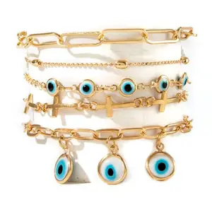 Shining Diva Fashion Latest Stylish Multilayer Boho Bohemian Bangle Bracelet for Women and Girls (rrsd15909b)