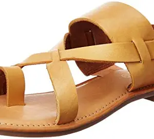 Ruosh Adults-Women Tan Leather Outdoor Sandals-3 UK/India (36 EU) (2231541170)