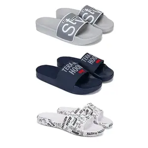 DRACKFOOT Men's Sandals | Lightweight Wear| Stylish & Easy to Wear For Men'S GRT-SAN-(3-COMBO)-1589-1588-3104-10