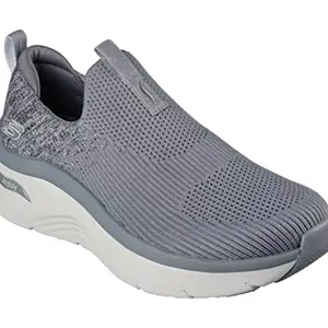 Skechers-Men's Casual Shoes-Arch FIT D'LUX-Key JOURNEY-232504-GRY-9 Gray