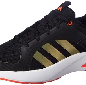 adidas Mens Zap-Run CBLACK/Goldmt/Solred Running Shoe - 10 UK (IU6708)