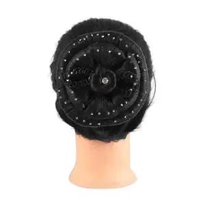 Neaama Hair And Beyond Stone Juda Hair Bun For Women & Girls Hair Styling Accessories (Pack of, BLACK)