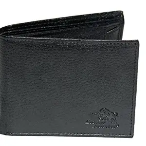 Leather Junction Black Men's Wallet (21406000C)