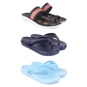 Women's Comfortable Sandal,Casual Lightweight Sandal for Everyday Wear | PCR-(3-COMBO)-1992-1977-1976-8-EURO-39