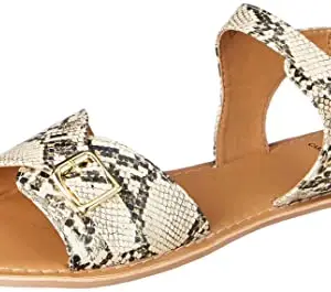 Carlton London Womens CLL-7403-A BEIGESNK Flat Sandal - 3 UK (CLL-7403-A)