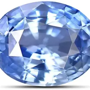 GEMS RIVER Blue Sapphire 7.25 Ratti 6.50 Carat (NEELAM/NILAM Stone) Gemstone (I191)