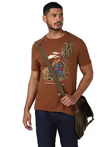 Royal Enfield Ride Across Continents T-Shirt Brown S (RLATSN000523)