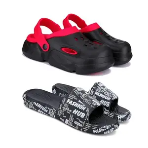 BERSACHE Lightweight Stylish Clog for Men (6032-1875) Multicolor