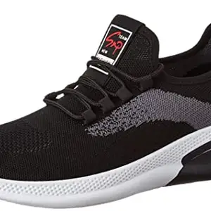 Klepe Mens F03 Black Grey Running Shoes - 9 UK (FKT/F03)
