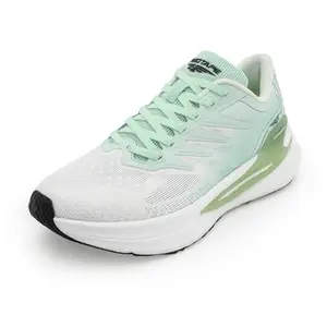 Red Tape ETPU Drift+ Athleisure Shoes for Men | Cultured Round-Toe Shape & Cushioning Technology White/Green