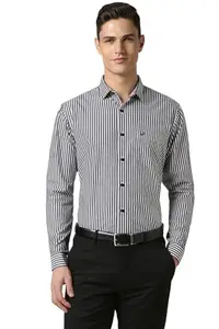 Allen Solly Men's Slim Fit Shirt (ASSFQSPBY51978_Grey