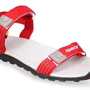 Sparx Men SS-414 Red Floater Sandals (Size - 7)