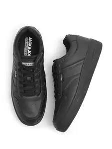JACK & JONES Men Solid Black Casual Shoes