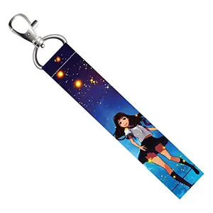 ISEE 360® Fantasy Girl Lanyard Tag with Swivel Lobster for Gift Luggage Bags Backpack Laptop Bags L X H 5 X 0.8 INCH