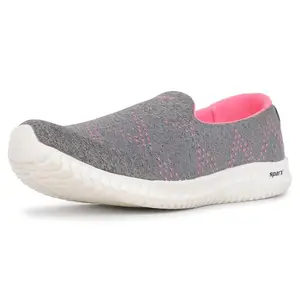 SPARX Womens SL 123 | Enhanced Durability & Soft Cushion | Grey Running Shoe - 7 UK (SL 123)