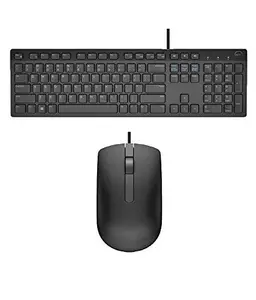 Sellingal USB Keyboard KB216 + Mouse MS116 Combos Compatible with Dell