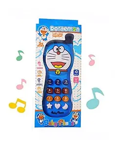 HTH Toys Presents Battery Operated Musical and Light Baby Phone Assorted Colour {Size About - 17 cm *6 cm* 3 cm and 89 GR } Pack of 1