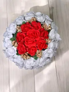 Flower Juda Gajra and Bun For Hairs Artificial Flower Bun Bridal Flower Juda Hair Styling Accessories For Women and Girls