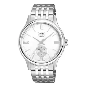 Casio Enticer Men BMS-100D-7AVDF Analog Silver Watch Men (A2536)