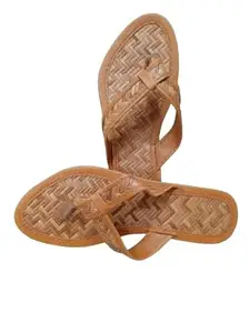 SNIFF AND HERBS Trandey Bamboo Woman Special Sandal || Bamboo Eco Friendly || Material- Bamboo and Leather (8)