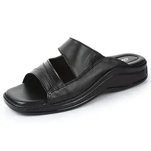 Liberty Coolers (from Men's Black Leather Sandals and Floaters - 7 UK