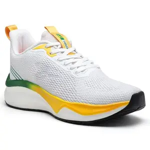 Action Nitro 724 Light Weight,Comfortable,Trendy,Running, Breathable, Sports Shoes for Men White