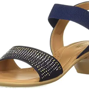 Bata womens CONTRA SANDAL Blue Sandal - 3 UK (6619922)