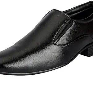 Bata Men's Black Synthetic Formal Slip On Shoes 851-6317_41