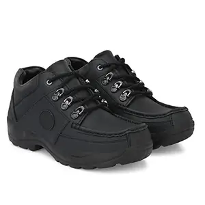 SHOE DAY Outdoor Casual Shoes for Men WD1444 Black