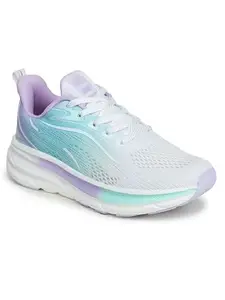 ABROS Aslo0215 White/Lilac Starfire Ladies Sports Shoes -7