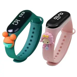 LED Digital Watches with a Traditional Style for Men and Boys_78