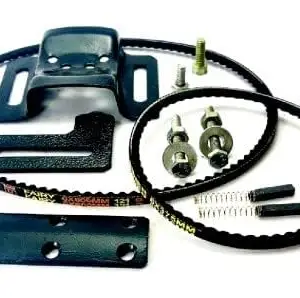 JAYCO Sewing Machine Motor Accessories (Heavy Table Base, Light Base, Motor Belts (600MM & 375MM), Carbon Sets, L-Set Attachment and other Fitting Parts) - 1 SET