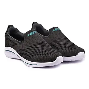 Lancer Mens THUNDER-27 Grey Running Shoe - 8 UK (THUNDER-27DGR-SGRN-8)