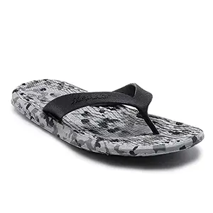 SOLETHREADS EVERLAST Flip-Flops For Men | Durable | Comfortable | Outdoor | Adventure | TPR Sole | Anti Skid | Long lasting | Men Slippers For Daily Use | MILITARY BLACK | 11UK