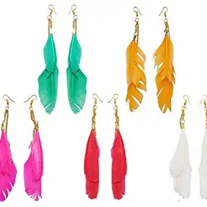 FASHMADE “Where Fashion is Made” FashMade Brass Earrings for Women, Silver