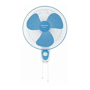 Anchor by Panasonic Fancy Wide 400mm High Speed Wall Fan | Wall Fan for Home | High Speed Wall Fan for Kitchen ( 14146BL)