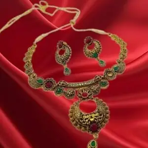 Bhagwati jewels art | oxidized Necklace for women 8047