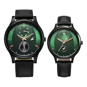 Fastrack Mixmatch 4.0 Green Dial Pair Watch