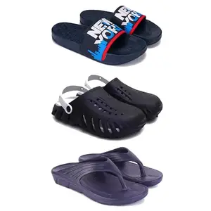 Men's Sandals | Lightweight Wear| Stylish & Easy to Wear For Men's GP-SAN-(3-COMBO)-1587-3149-3153-9