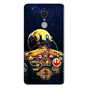 SKINADDA Skins for Mobile Compatible with REDMI Note 4 (Not Back Cover) Scratchless, Back & Camera Protector, Wrap Skins for REDMI Note 4; REDMI Note 4-JAM-025