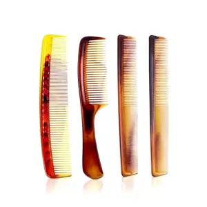 Professional Styling Comb Set of 4 Hair Dressing Combs for Mens And Womens for All Hair Types Great & Styles For Women/Men