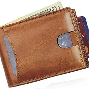 HINTZ Genuine Leather 100% Pure Wallet/Card Holder/Money Clip RFID Protected Multiple Card Slots Slim Stylish New Products