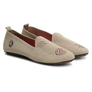 Aqualite Women JESICA-02 Shoes, Beige, 5 UK/India