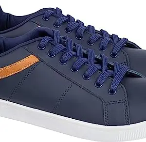 WALKAROO Men's Casual Shoes(20010012-NBLU) 06 UK